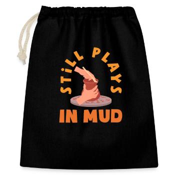 Pottery Lover: Still Playing in the Mud - Gift Bag 40 x 50 cm - black - Front