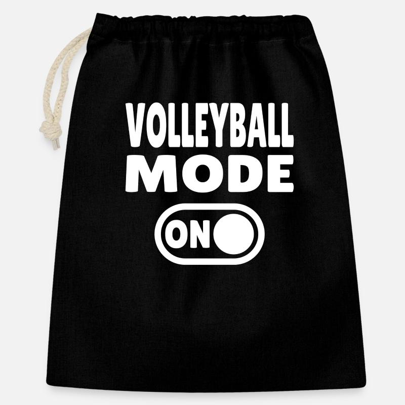 Mode Volleyball activé – le pur plaisir de jouer - Sac cadeau 40 x 50 cm - noir