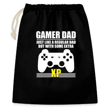 Gamer Dad - Gift Bag 40 x 50 cm - black - Front