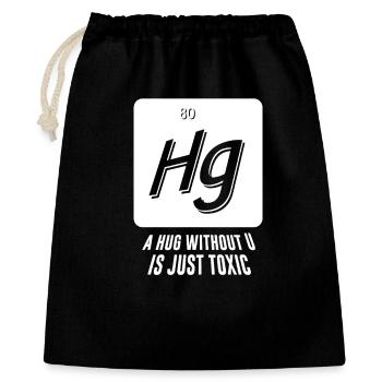Chemistry Chemist Chemistry Teacher Funny Science - Gift Bag 40 x 50 cm - black - Front
