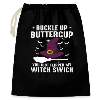 Witch Switch Halloween - Gift Bag 40 x 50 cm - black - Front
