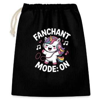 K-Pop Fanchant Korea Music - Gift Bag 40 x 50 cm - black - Front