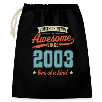 Awesome Since 2003 - Gift Bag 40 x 50 cm - black - Front