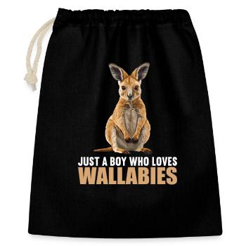 Wallabies Wallaby - Gift Bag 40 x 50 cm - black - Front