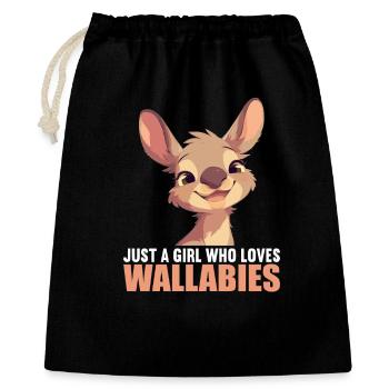 Wallabies Wallaby - Gift Bag 40 x 50 cm - black - Front