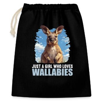 Wallabies Wallaby - Gift Bag 40 x 50 cm - black - Front