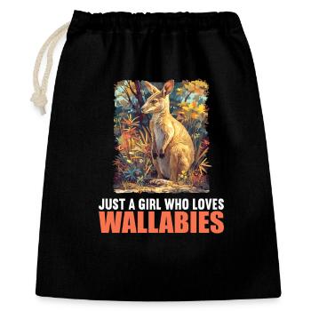 Wallabies Wallaby - Gift Bag 40 x 50 cm - black - Front
