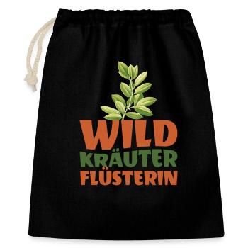Magical Herb Design Witches Plant Lover - Gift Bag 40 x 50 cm - black - Front