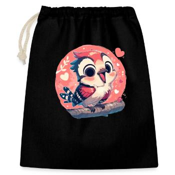 Pic Pic - Sac cadeau 40 x 50 cm - noir - Devant