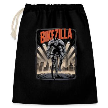 Bikezilla – Retro Monster Bike 1950s Poster - Gift Bag 40 x 50 cm - black - Front