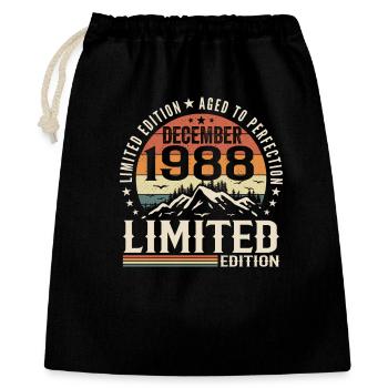 December 1988 - Gift Bag 40 x 50 cm - black - Front