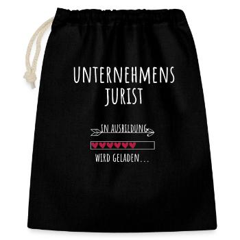 Juriste d’entreprise Études Profession Formation - Sac cadeau 40 x 50 cm - noir - Devant