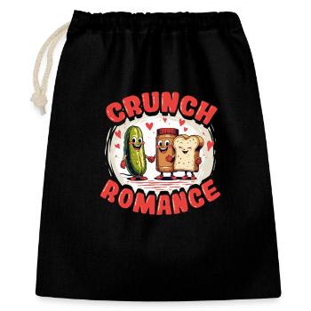 Concombre Beurre d’arachide Toast Crunch Romance - Sac cadeau 40 x 50 cm - noir - Devant