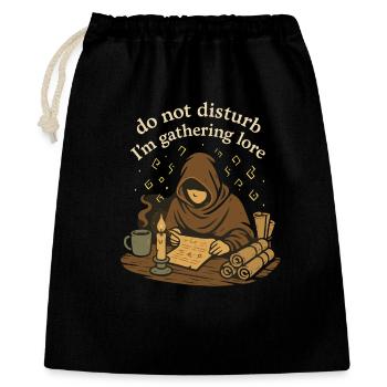 Booktok Fantasy Bookish Humor Geschenk Für - Geschenkbeutel aus Baumwolle (40 x 50 cm) - Schwarz - Vorne
