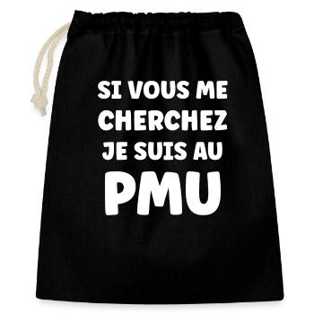 PMU Humor - Gift Bag 40 x 50 cm - black - Front