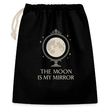Déesse Lunaire du cycle lunaire intentionnellement - Sac cadeau 40 x 50 cm - noir - Devant