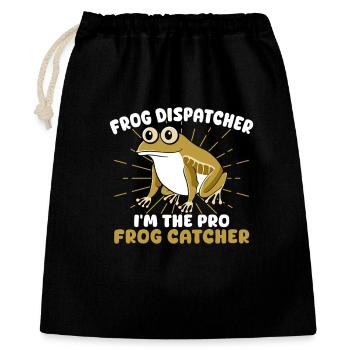 Répartiteur Attrapeur de grenouilles, la Pro Frog - Sac cadeau 40 x 50 cm - noir - Devant