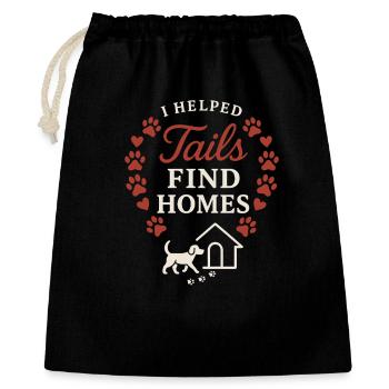 Adoption Day Pet Rescue Shelter - Gift Bag 40 x 50 cm - black - Front