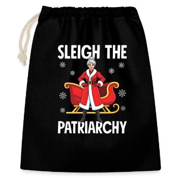 Sleigh Le Patriarcat - Sac cadeau 40 x 50 cm - noir - Devant
