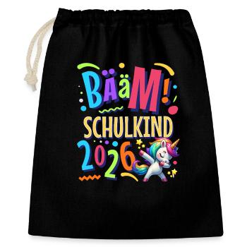 Bääm Écolier 2026 - Sac cadeau 40 x 50 cm - noir - Devant