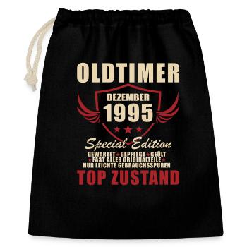 Oldtimer December 1995 Special - Gift Bag 40 x 50 cm - black - Front