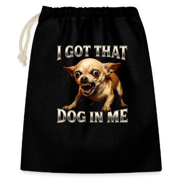 Chihuahua Dog Saying Humor Funny Gift Idea - Gift Bag 40 x 50 cm - black - Front