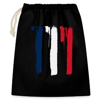 Franches de France - Sac cadeau 40 x 50 cm - noir - Devant