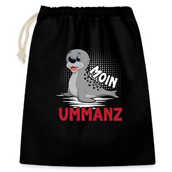 Île Ummanz MOIN UMMANZ Mer Baltique Vacances Drôle - Sac cadeau 40 x 50 cm - noir - Devant