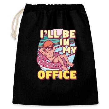 Swimming instructor - Gift Bag 40 x 50 cm - black - Front
