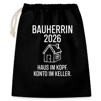 Builder 2026 Award - Gift Bag 40 x 50 cm - black - Front