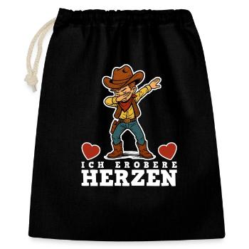 Cowboy Kids - Gift Bag 40 x 50 cm - black - Front