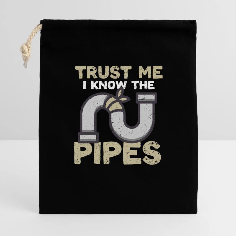 Pipe Layer Pipeline Builder Gift Bag 40 x 50 cm