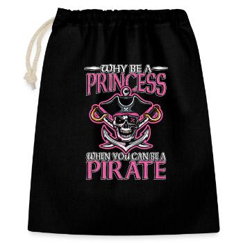 Pirate Princess Skull Edition - Gift Bag 40 x 50 cm - black - Front