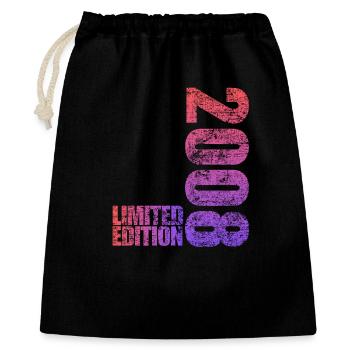 Édition limitée cadeau pour le 18e anniversaire 2008 - Sac cadeau 40 x 50 cm - noir - Devant