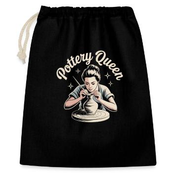Ceramic Pottery Mud Creative Humor - Gift Bag 40 x 50 cm - black - Front