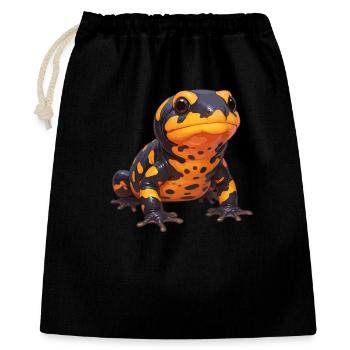 Fire Salamander Salamander - Gift Bag 40 x 50 cm - black - Front