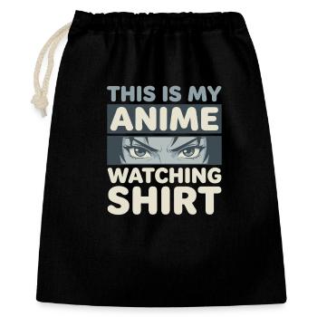 Focus on: The Ultimate Anime Shirt - Gift Bag 40 x 50 cm - black - Front