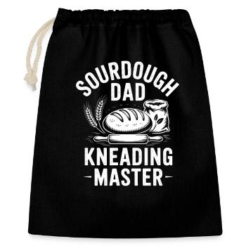 Sourdough Sayings Bread Funny Sourdough Gift - Gift Bag 40 x 50 cm - black - Front
