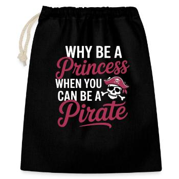 Pirate Princess Rebellion Tee - Gift Bag 40 x 50 cm - black - Front