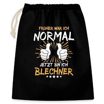 Épicéa de Blechner - Sac cadeau 40 x 50 cm - noir - Devant