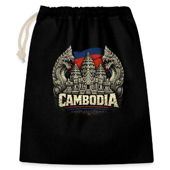 Cambodia Cambodia Cambodians - Gift Bag 40 x 50 cm - black - Front