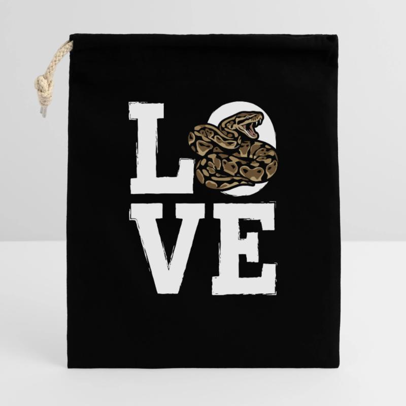 Les serpents rois Python ADORENT les pythons de terrarium Sac cadeau 40 x 50 cm