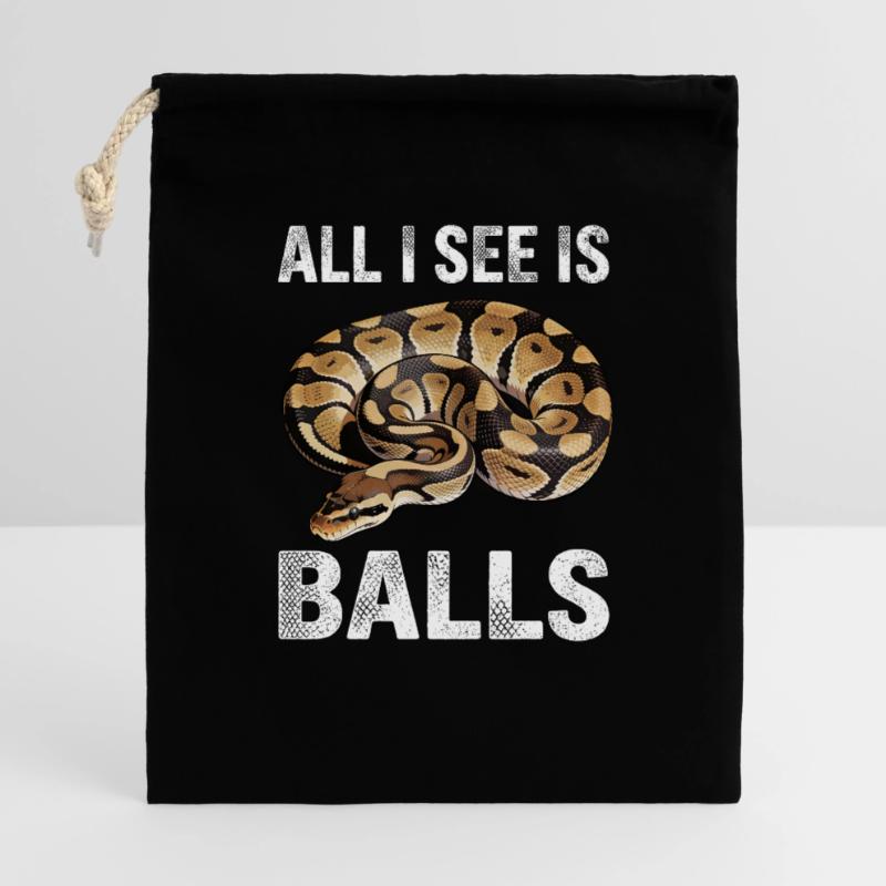 King Python Snakes Lover Terrarium Python Gift Bag 40 x 50 cm