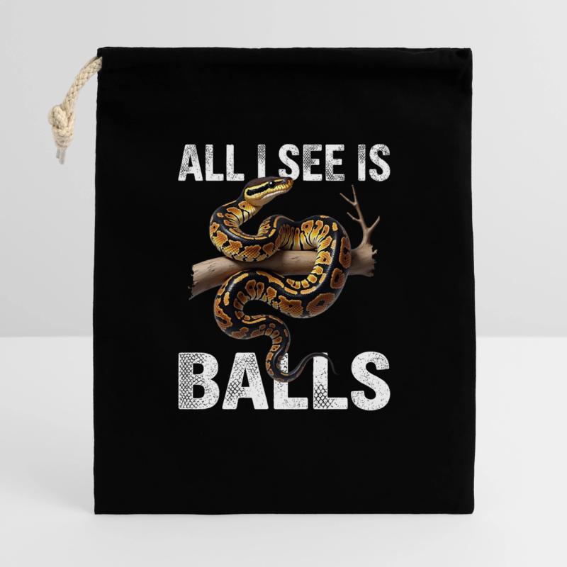 Python roi Serpents Amateurs de terrarium Python Sac cadeau 40 x 50 cm