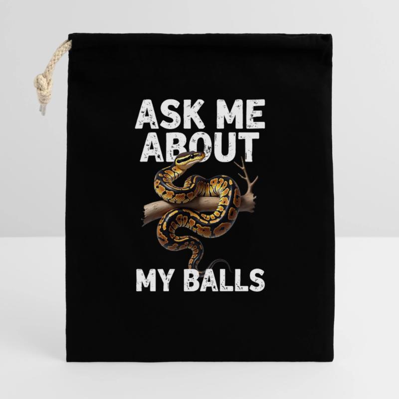 Python roi Serpents Amateurs de terrarium Python Sac cadeau 40 x 50 cm