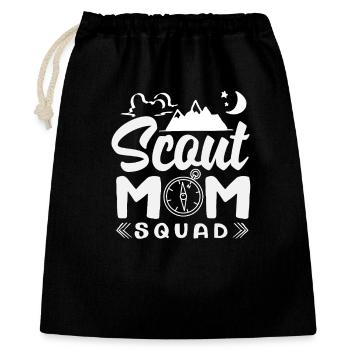 Proud Mother Girl Scout Scouting Mom Squad - Sac cadeau 40 x 50 cm - noir - Devant