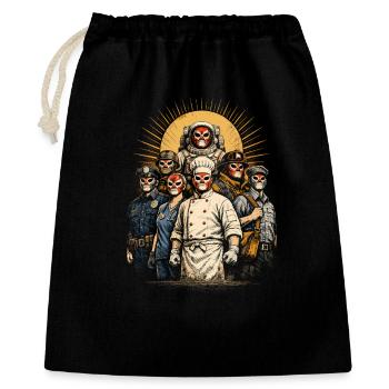 Lucha Libre Luchador - Sac cadeau 40 x 50 cm - noir - Devant