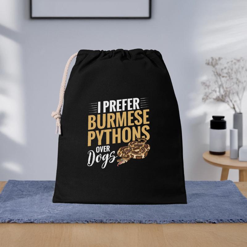 Python birman Stuff Reptile Foos Propriétaire de serpent Sac cadeau 40 x 50 cm