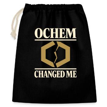 Chimie organique Ochem Ochem Survivant Pré-médecine Chimie - Sac cadeau 40 x 50 cm - noir - Devant