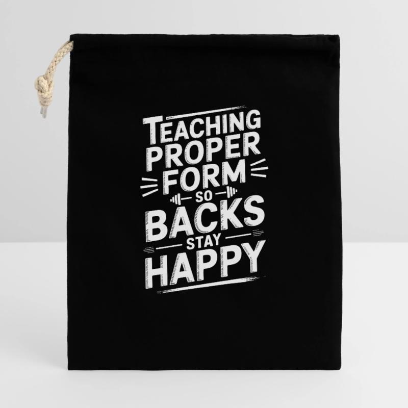 PT Educator Teaching Proper Form Movement Therapy Gift Bag 40 x 50 cm